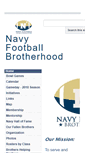 Mobile Screenshot of navyfootballbrotherhood.org